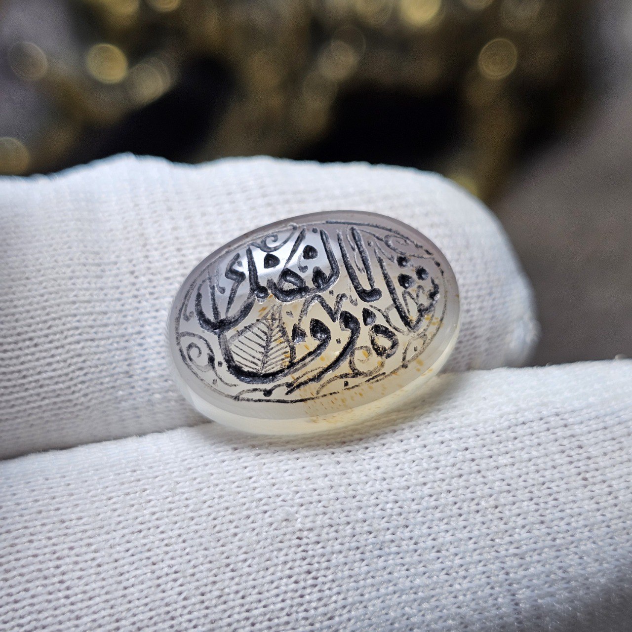 نگین سنگ عقیق معدنی خراسانی