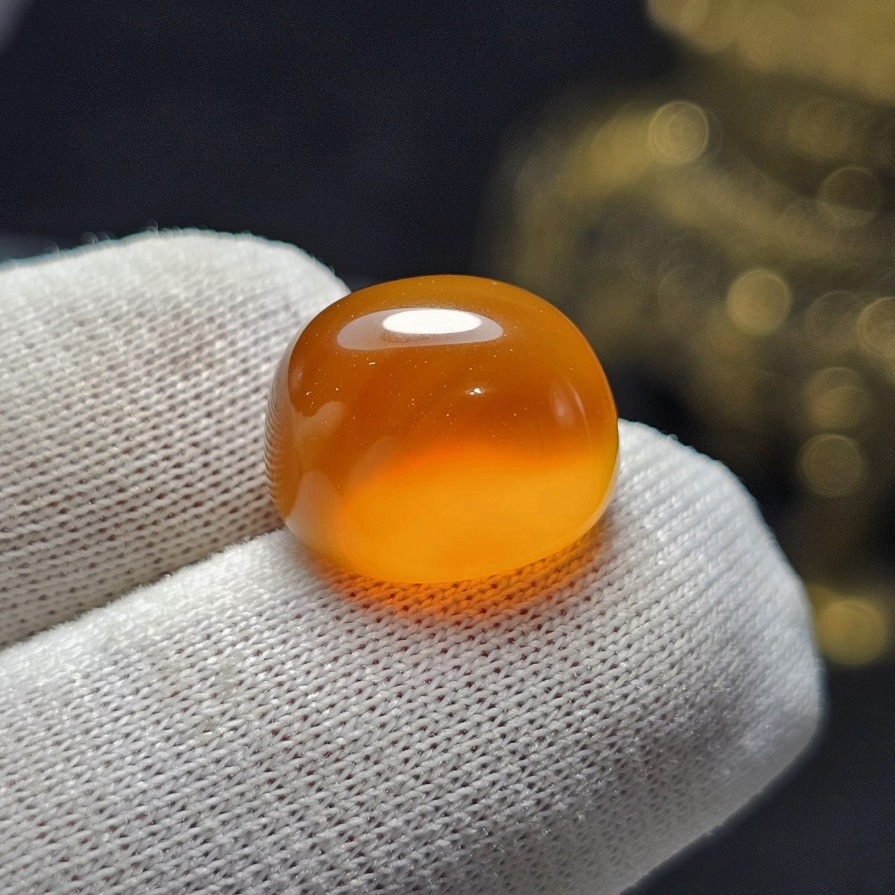 سنگ عقیق عسلی