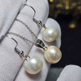 ست گوشواره و گردنبند مروارید اصلی پرورشی