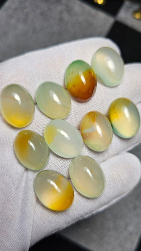 پک نگین سنگ های عقیق معدنی