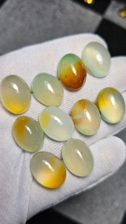 پک نگین سنگ های عقیق معدنی