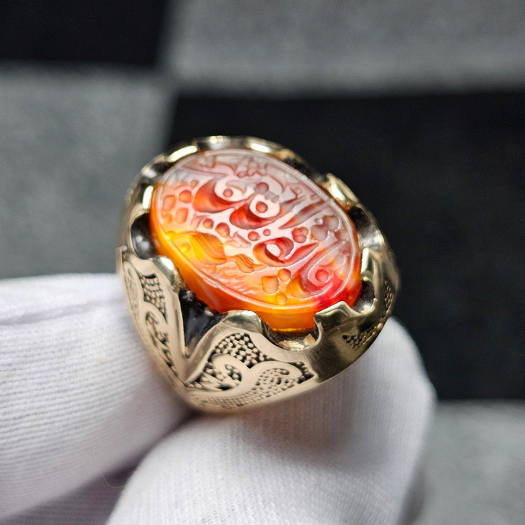 انگشتر طلا روس