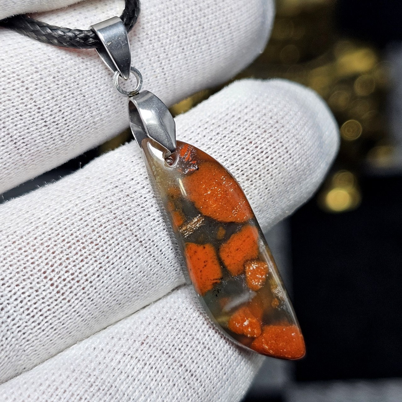 سنگ طبیعی جاسپر خونی معدنی