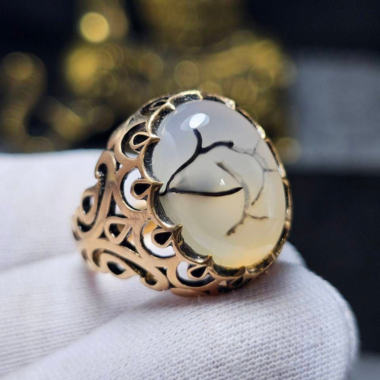 انگشتر طلا روس