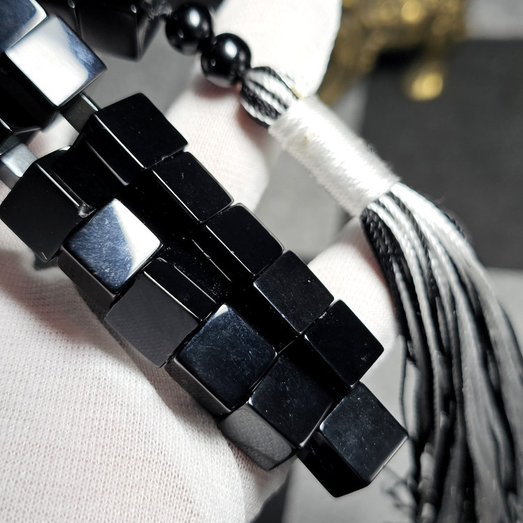 تسبیح ۳۳ دانه اونیکس معدنی کد 36345