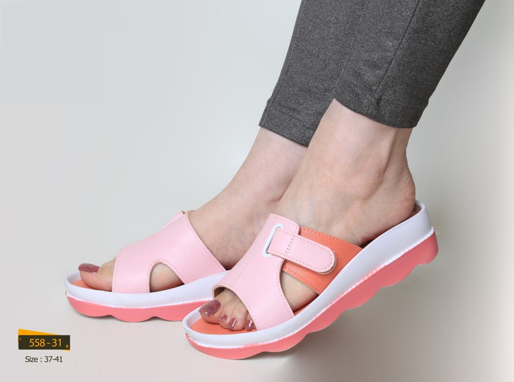 صندل روفرشی مجلسی زنانه کد 558-31