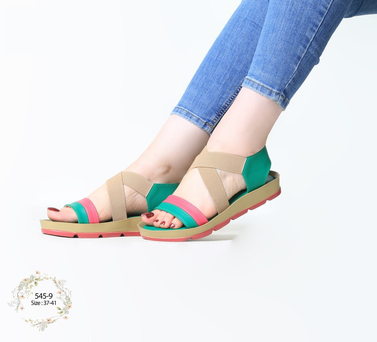 صندل رو فروشی مجلسی و تابستانی (ست مادر-دختر) (سری 4) کد 545-9