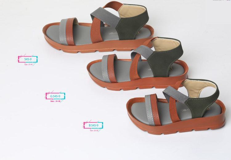 صندل رو فروشی مجلسی و تابستانی (ست مادر-دختر) (سری 4) کد 545-9