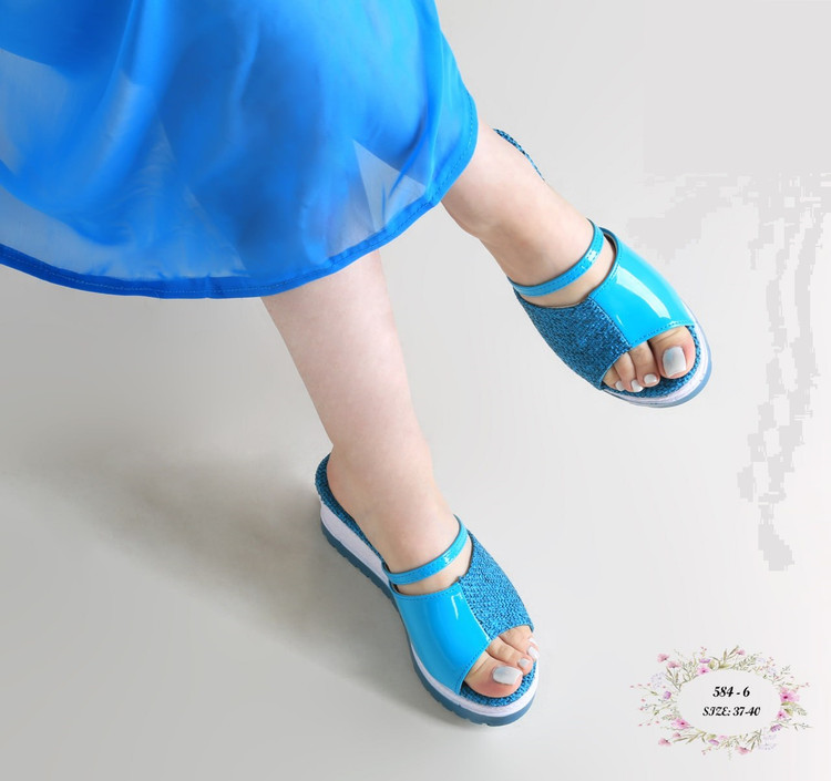 صندل مجلسی زنانه کد 584-6 (پاشنه: بین 7 - 8 سانتی متر)