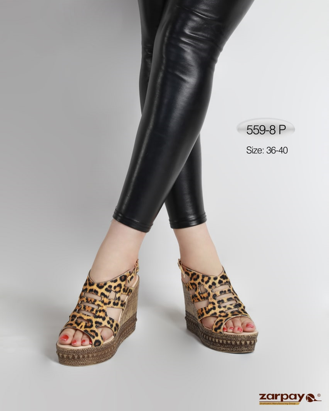 صندل مجلسی _ روفرشی زنانه کد 559-8P (پاشنه: عقب حدود 11 / جلو حدود 5 cm)
