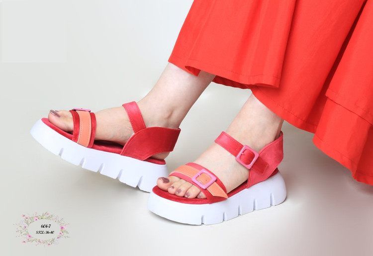 صندل مجلسی رو فرشی _ تابستانی زنانه کد 604-7 (لژ حدود 5 سانت)