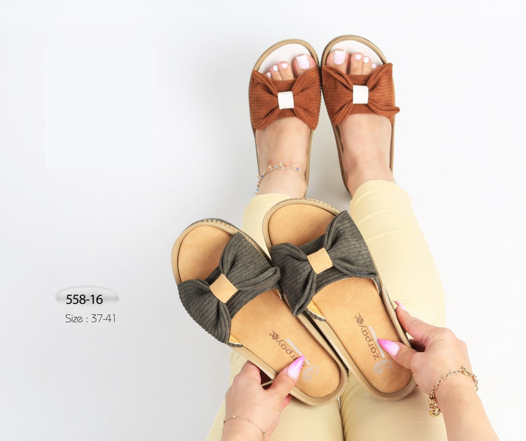 صندل رو فرشی مجلسی _ تابستانی زنانه کد 558-16