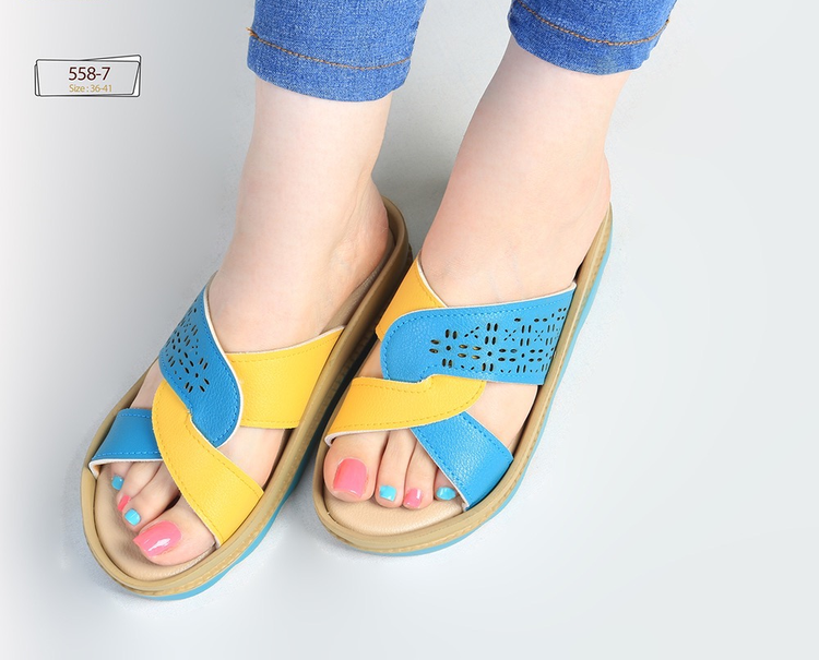 صندل رو فرشی مجلسی _ تابستانی زنانه کد 558-7
