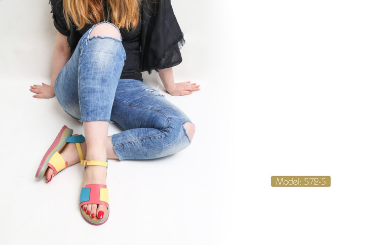 صندل رو فرشی مجلسی _ تابستانی زنانه کد 572-5