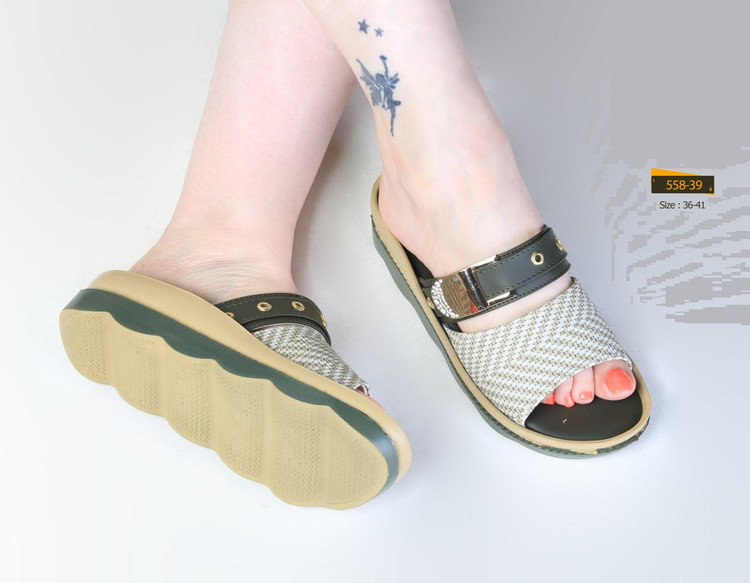 صندل رو فروشی مجلسی _ تابستانی کد 558-39 (لژ: حدود 4cm)