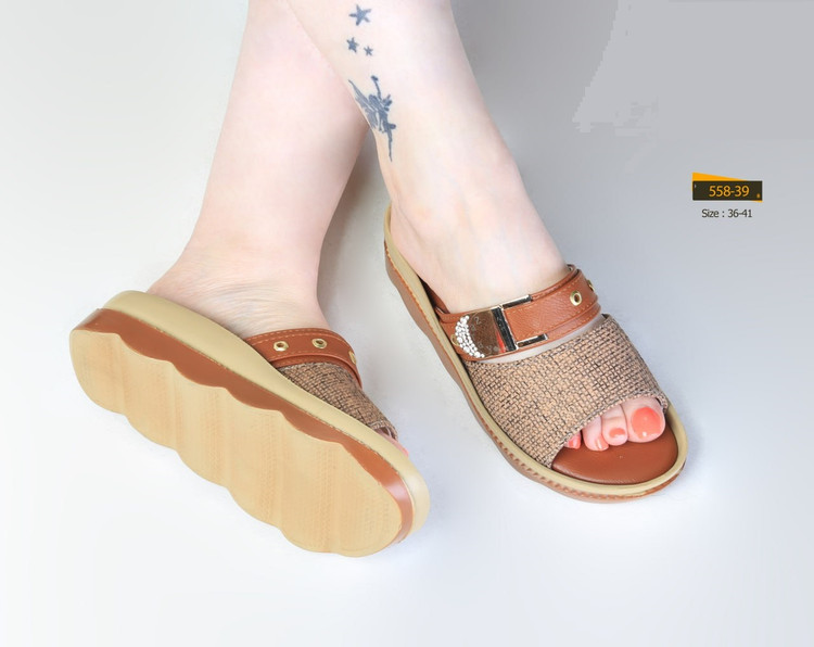 صندل رو فروشی مجلسی _ تابستانی کد 558-39 (لژ: حدود 4cm)
