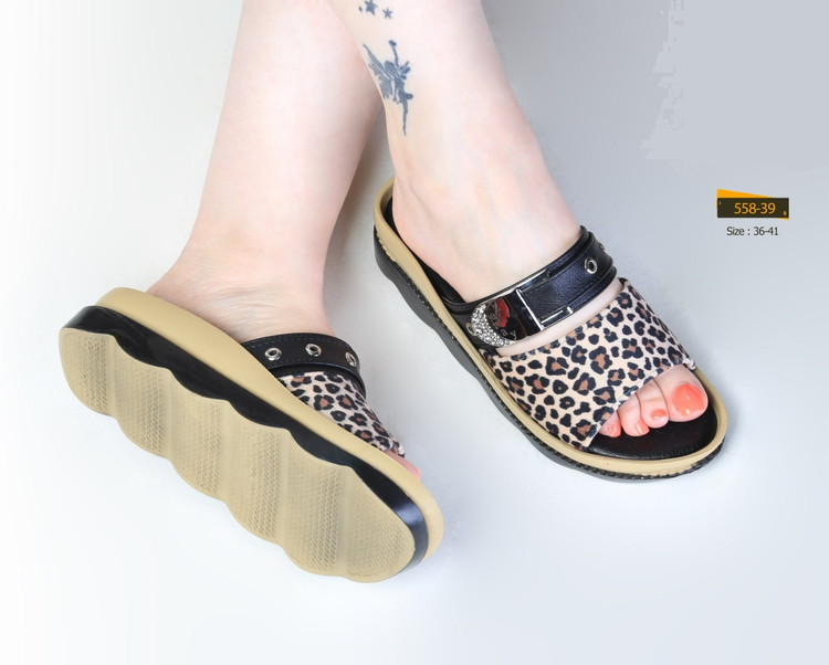 صندل رو فروشی مجلسی _ تابستانی کد 558-39 (لژ: حدود 4cm)