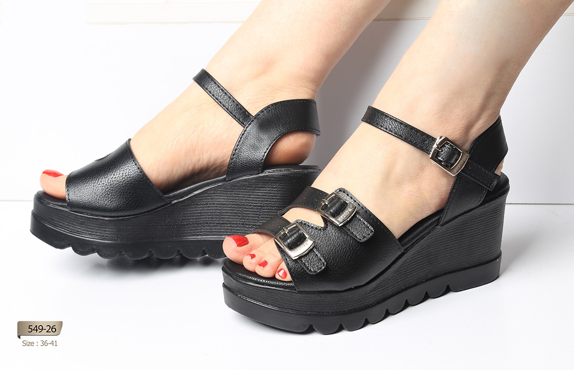 صندل مجلسی _ روفرشی زنانه کد 549-26 (لژ: عقب حدود 8cm / جلو حدود 4cm)