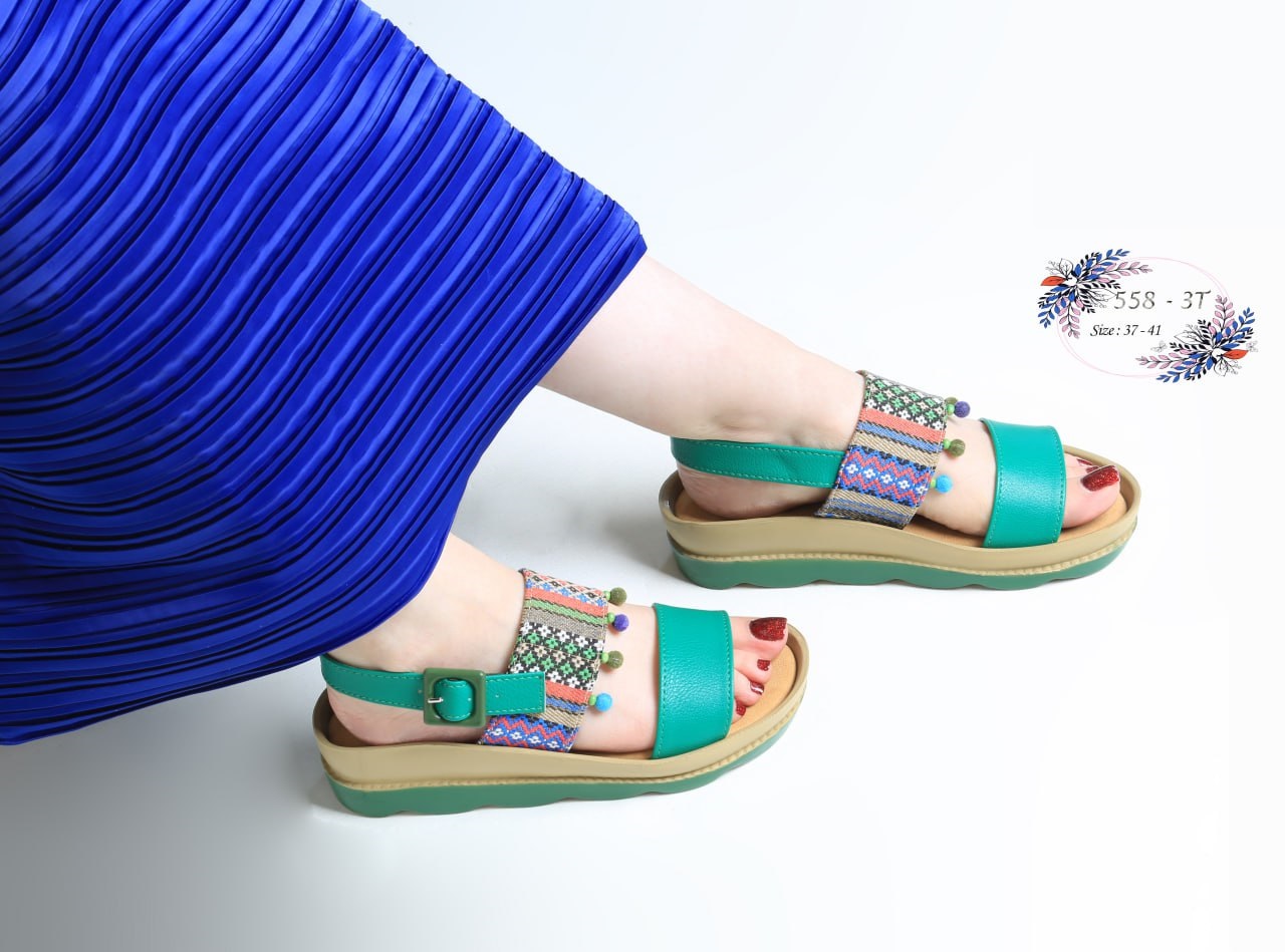 صندل رو فرشی _ تابستانی زنانه کد 558-3t