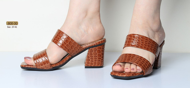 صندل رو فرشی _ مجلسی زنانه کد 800-30 (پاشنه: حدود 8cm )