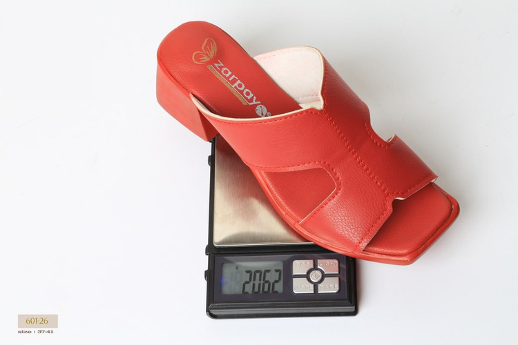 صندل روفرشی مجلسی زنانه کد 601-26 (پاشنه: حدود 5cm)