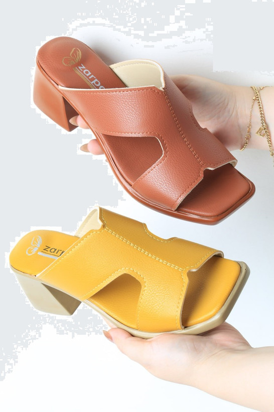 صندل روفرشی مجلسی زنانه کد 601-26 (پاشنه: حدود 5cm)