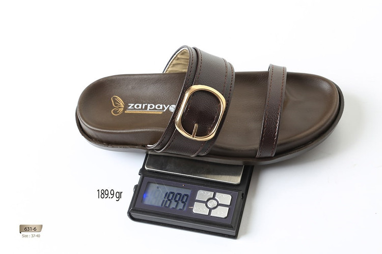 صندل روفرشی مجلسی زنانه کد 631-6