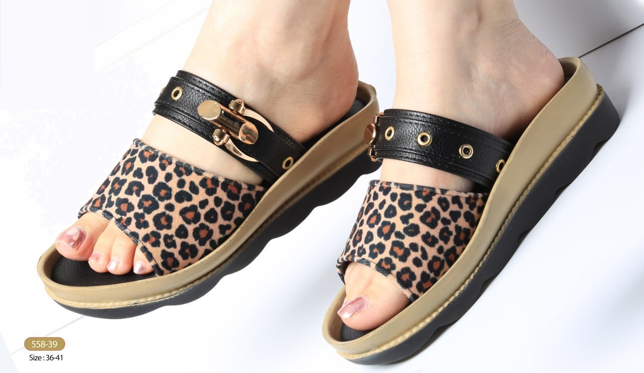 صندل رو فروشی مجلسی _ تابستانی کد  558-39 (لژ: حدود 4cm)