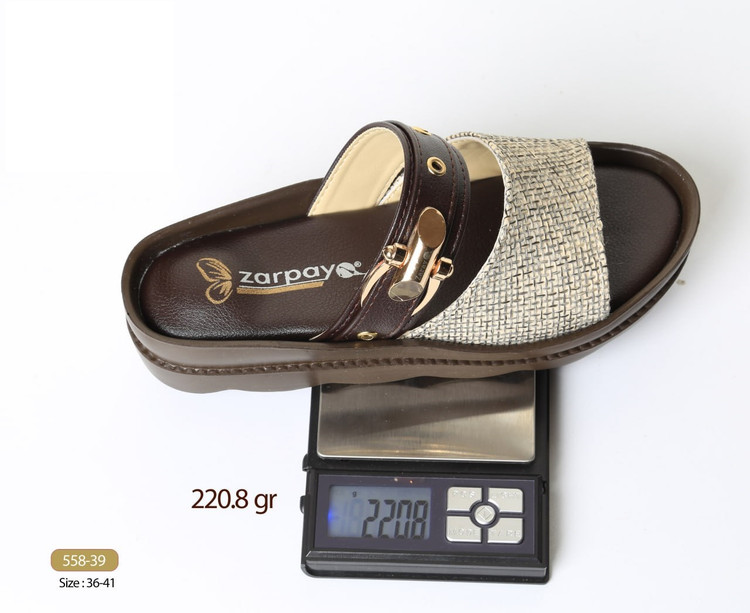 صندل رو فروشی مجلسی _ تابستانی کد 558-39 (لژ: حدود 4cm)