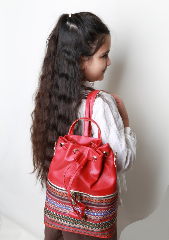 کیف کوله پشتی دخترانه کد 100