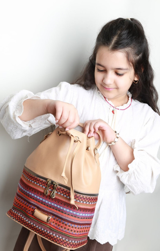 کیف کوله پشتی دخترانه کد 100