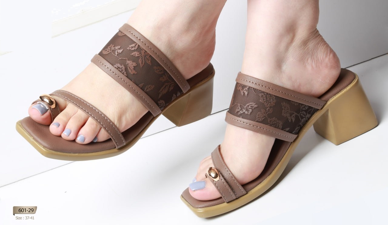 صندل مجلسی _ روفرشی زنانه (پاشنه: حدود5cm ) کد  601-29