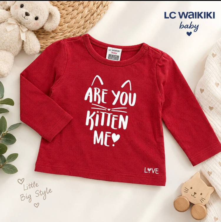 بلوز نوزادی LC Waikiki | سایز ۳ تا ۶ ماه